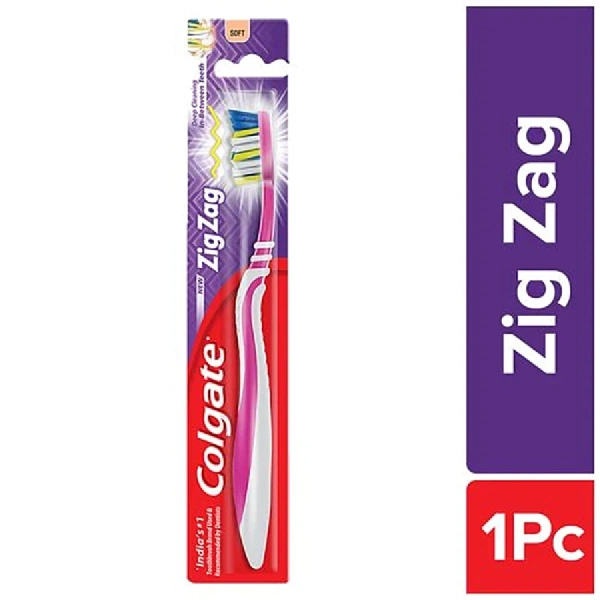 Colgate Zig Zag Soft Bristle Toothbrush