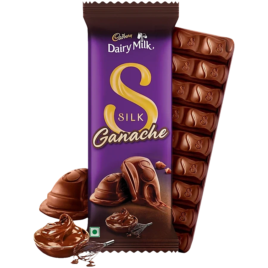 Dairy Milk Silk Ganache Chocolate Bar