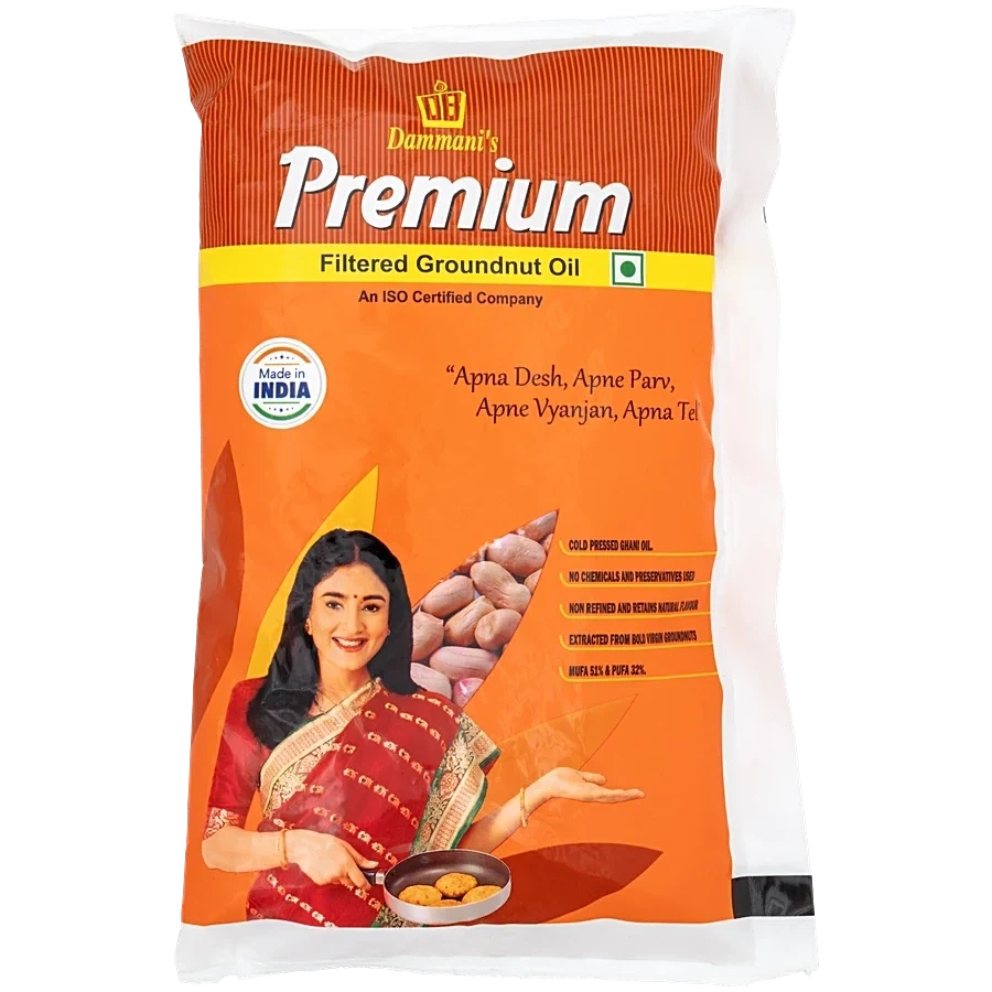 Premium Filtered Groundnut Oil
