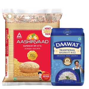 Atta, Rice & Dal